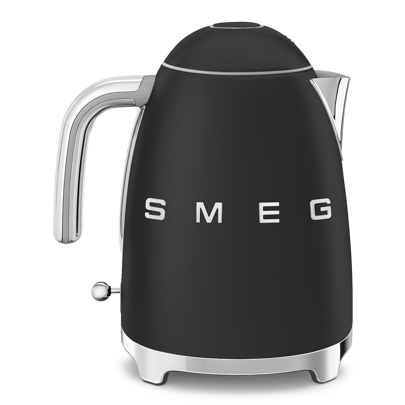 Electric Kettle Retro-style Black Matte