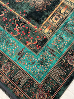 Pomegranate Pattern” Rug | Code: 709011 – Green