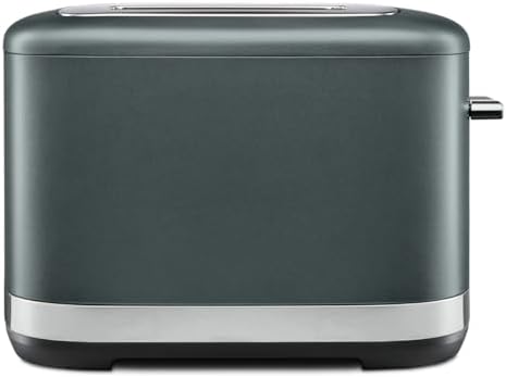 KitchenAid 2 Slice Automatic Toaster with Extra Wide Slots KMT2109BM, Black Matte|B0D3R5GCHM