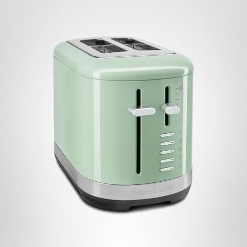 KitchenAid 2 Slice Automatic Toaster with Extra Wide Slots KMT2109BM, Black Matte|B0D3R5GCHM