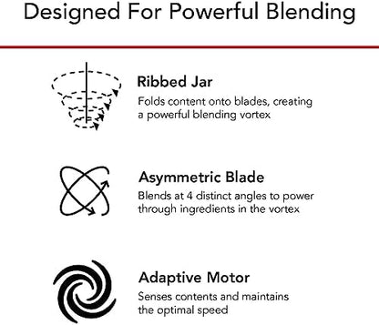 KitchenAid K400 Variable Speed Blender with Tamper - KSB4028 - Milkshake|B09TD47KSZ