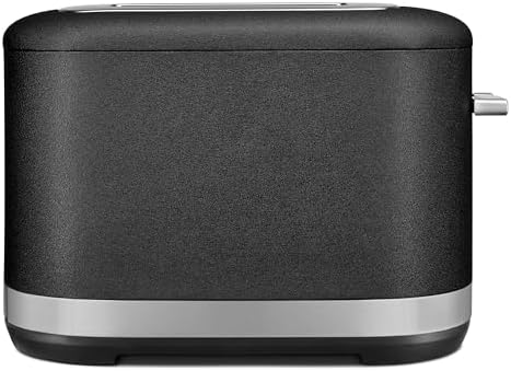 KitchenAid 2 Slice Automatic Toaster with Extra Wide Slots KMT2109BM, Black Matte|B0D3R5GCHM