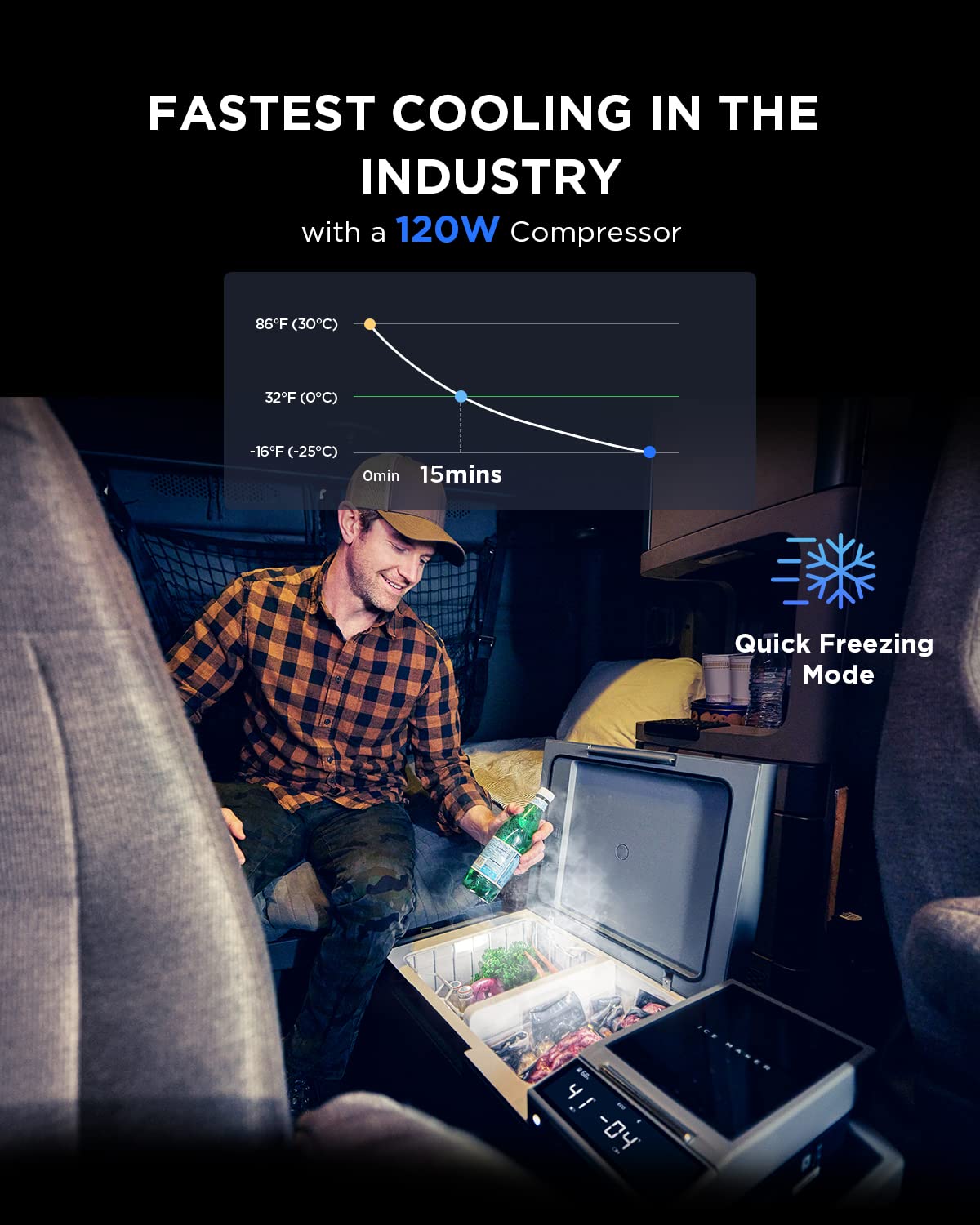 GLACIER Portable Refrigerator