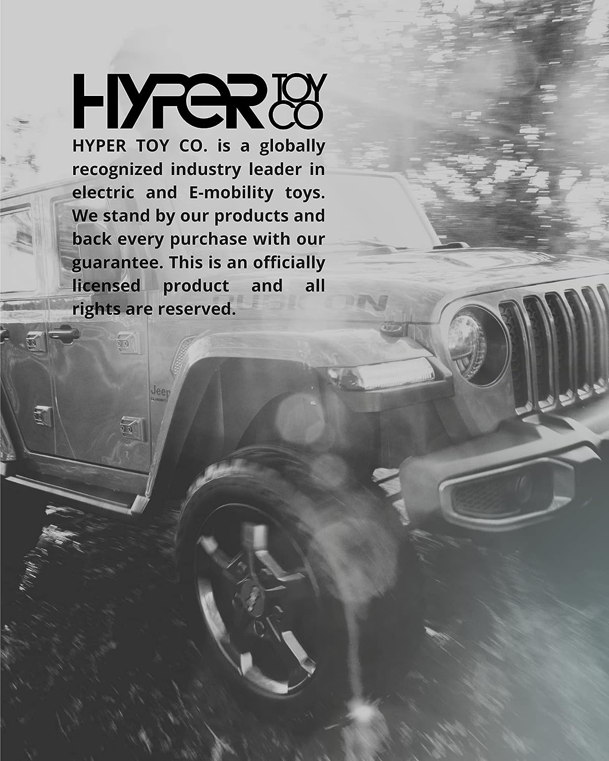 Jeep Gladiator Kids Ride On Car 12V Battery|