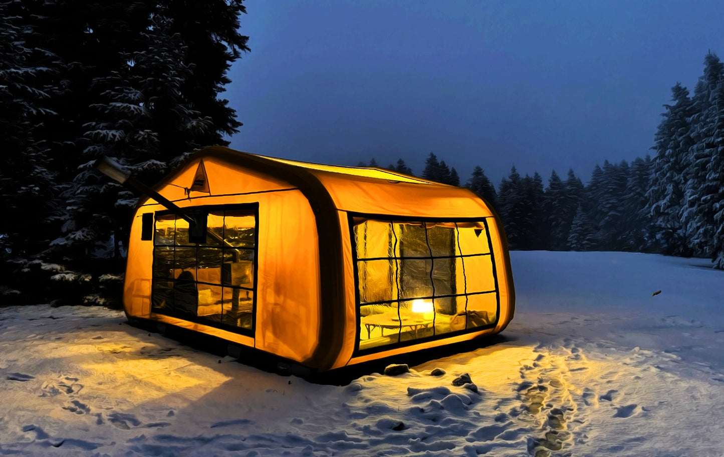 8-10 Person  AIR CAPSULE XXL TENT