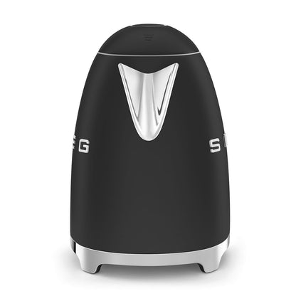 Electric Kettle Retro-style Black Matte