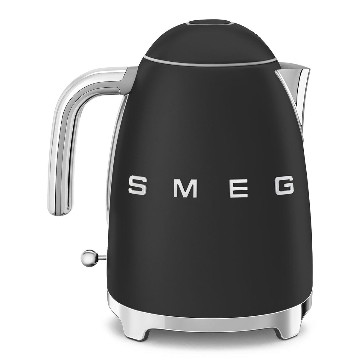 Electric Kettle Retro-style Black Matte