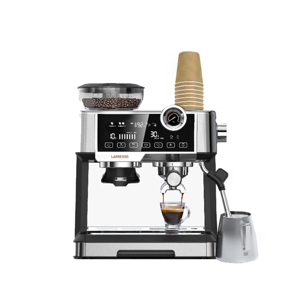 LePresso Advanced Espresso Machine Interactive Touch Display