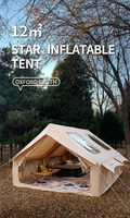Glamping Air Inflatable Camping Tent with Air Pump