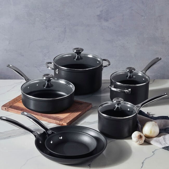 Toughened Non-stick PRO 10-Piece Cookware Set