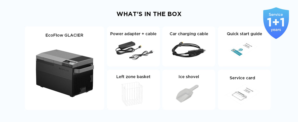 GLACIER Portable Refrigerator