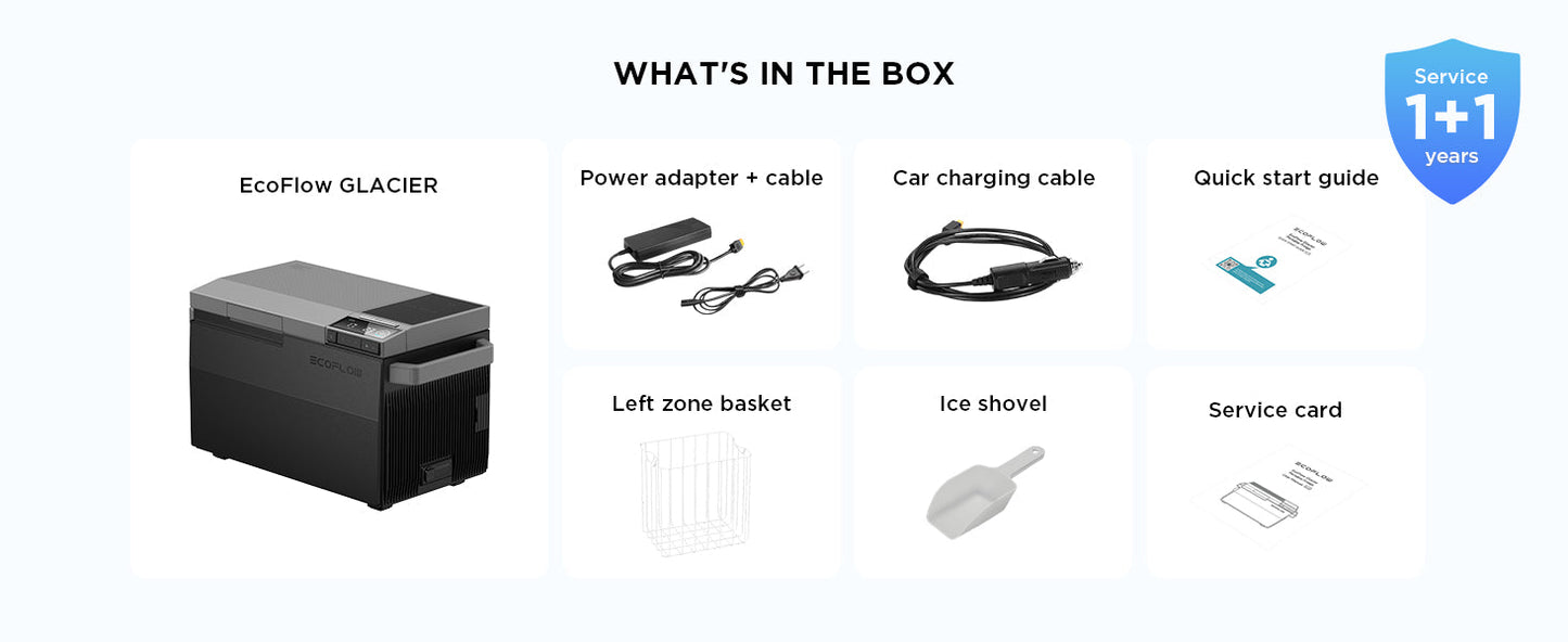 GLACIER Portable Refrigerator