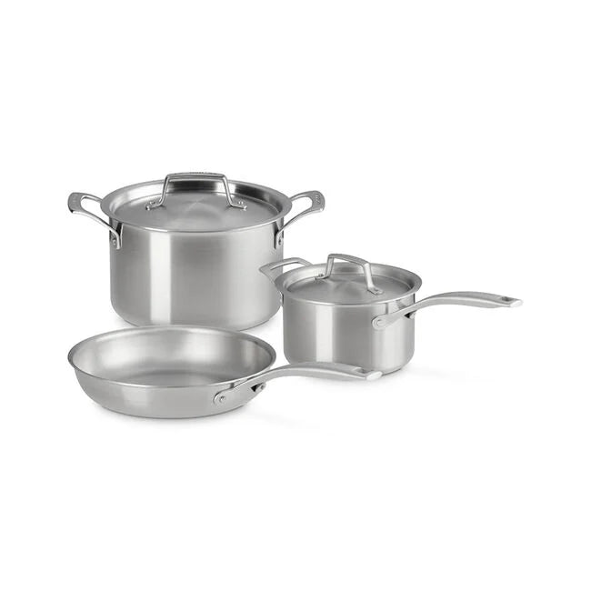 Essential Stainless Steel 5-Piece Cookware Set