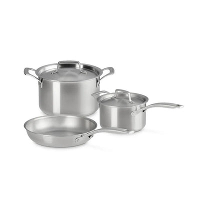 Essential Stainless Steel 5-Piece Cookware Set
