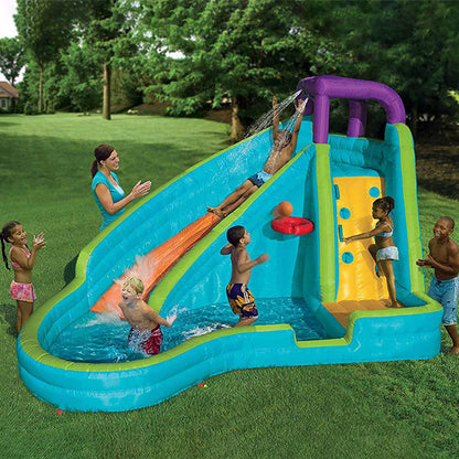 Backyard Inflatable Water Slide