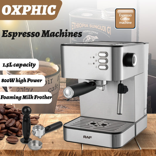 Espresso Coffee Machines 15 Bar Cappuccino Coffee Maker