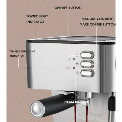 Espresso Coffee Machines 15 Bar Cappuccino Coffee Maker