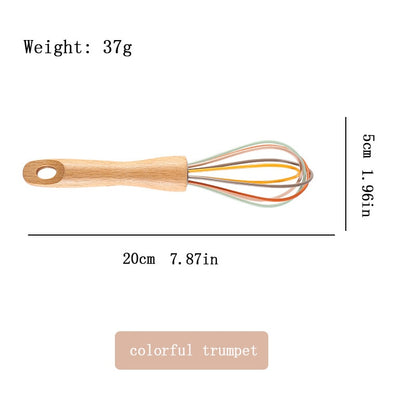 Kitchen stainless steel whisk creamer