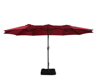 15ft Patio Market Umbrella with base