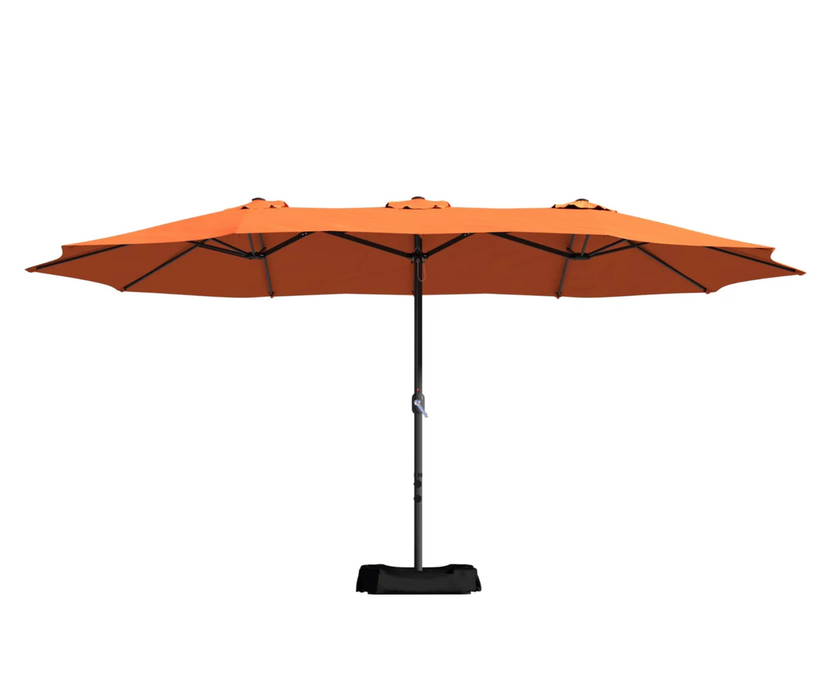 15ft Patio Market Umbrella with base