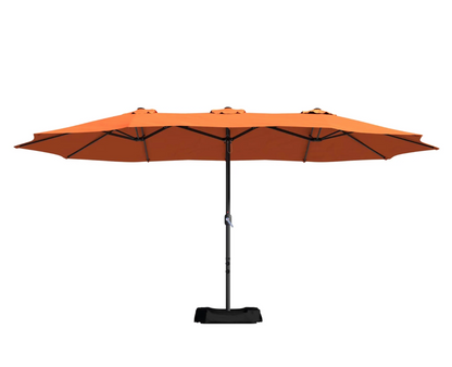 15ft Patio Market Umbrella with base